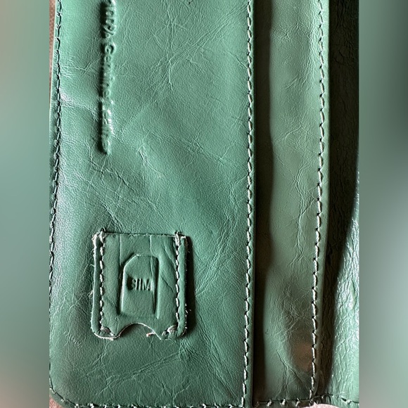 Latico Leather Sage Green Tri-fold Wallet - Picture 7 of 13